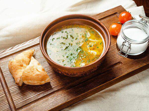 Кинза - Суп-лапша с цыцылой