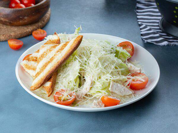 Славный кофе - Салат Цезарь с курицей