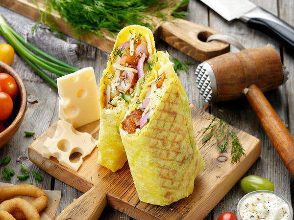 Döner Duck - Шаурма Сырная с Курочкой