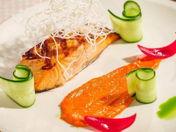 Царская охота - Стейк из семги на гриле