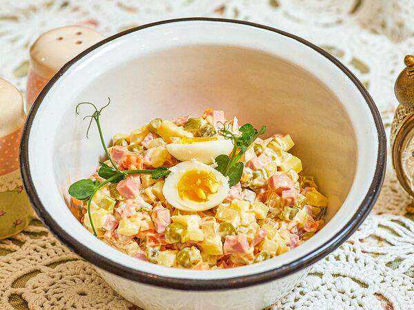 Оливье - Оливье №82 с колбасой