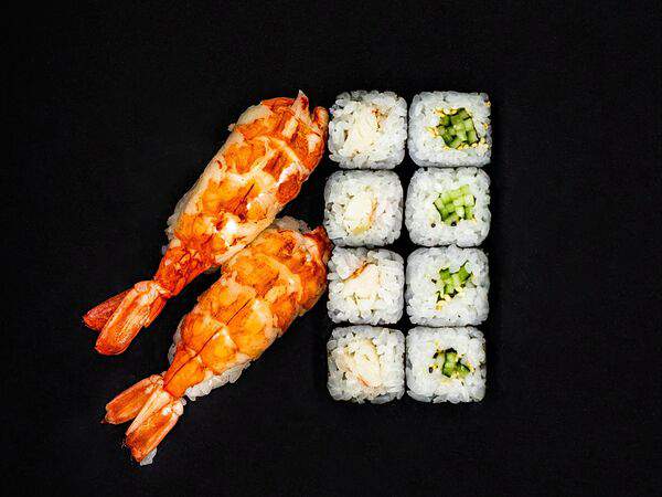 Mr Khan - Ассорти с креветкой