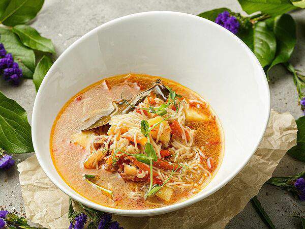 Вэлфед - Суп с кроликом и вермишелью