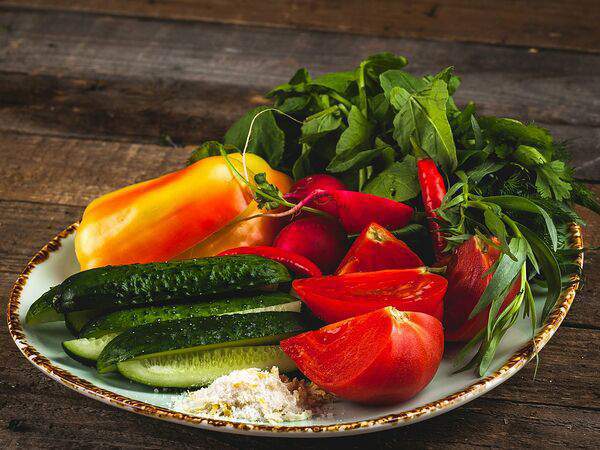 Оазис - Ассорти из свежих овощей