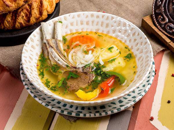 Чайхана neft lounge - Суп Шурпа