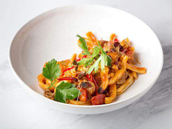 Arancino Restaurant - Ригатони с Говядиной и Помидорини