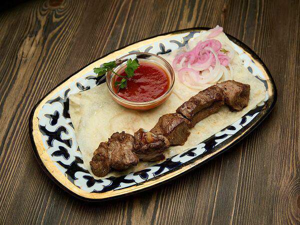 Чайхана айвай - Шашлык из телятины
