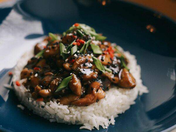 Чиливилли - Курица в соусе терияки