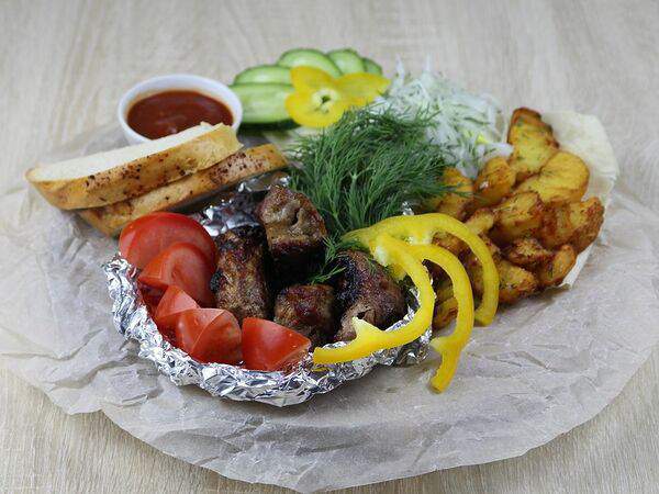 KlickKafe - Свинина жареная с овощами