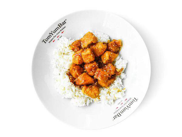 TomYumBar - Курица терияки с кунжутом и рисом