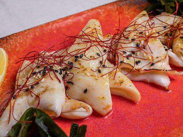 Море - Кальмар на гриле