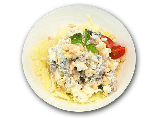 Угли - Салат Птичье гнездо