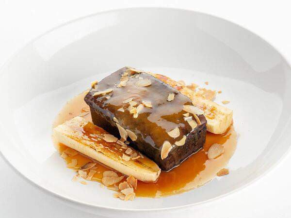 Coffee Black - Брауни с карамелизированным бананом