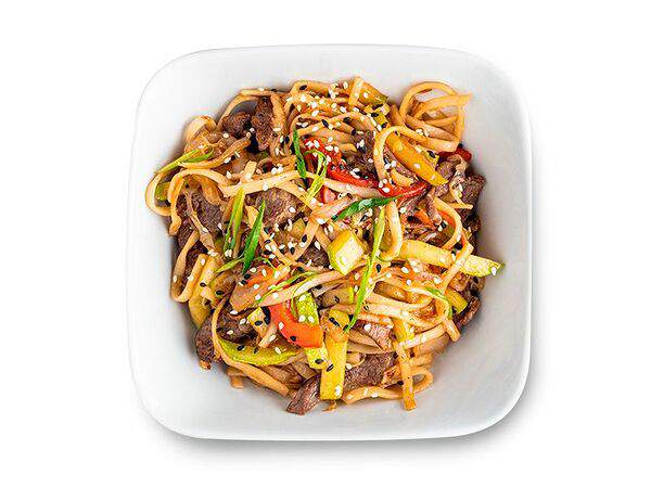 Om nom nom - Wok с говядиной