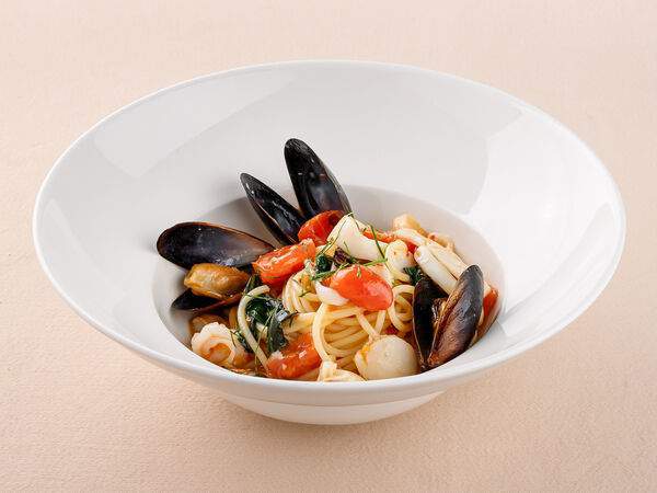 Беллуччи - Спагетти с морепродуктами