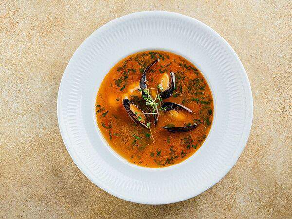 Forno rosso - Суп с морепродуктами