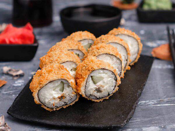 Суши кот - Ролл Унаги темпура