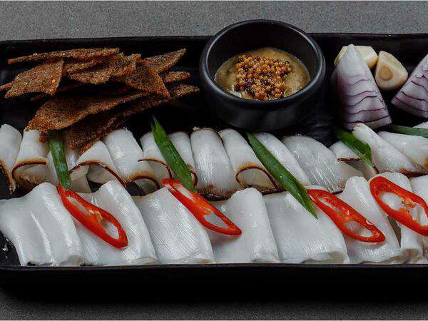 Gray Goose cafe - Два вида сала