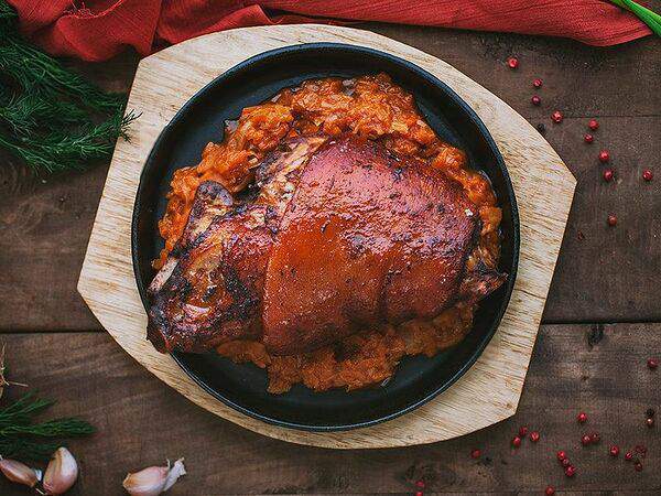 Ели мясо мужики - Рулька Томлёная