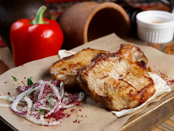 Мангал & гриль - Шашлык из свиной корейки