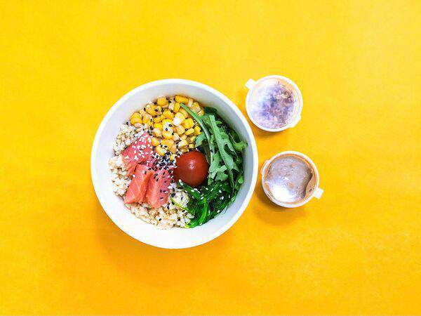 Кухня - Боул с семгой