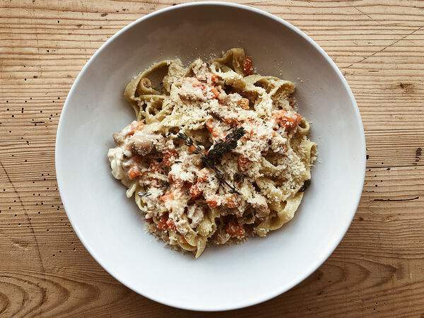 Как Мы Любим - Пиццерия - Тальятелле с кроликом конфи