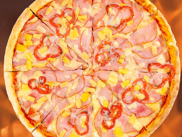 Doner Сity - Гавайская с ветчиной