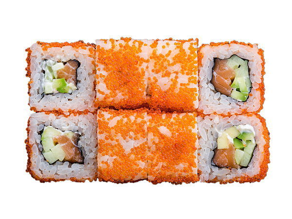 Халасё - Ролл калифорния с лососем