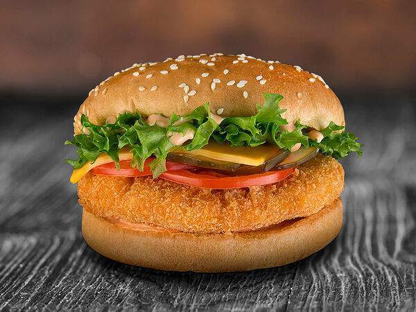 Евразия-Экспресс - Бургер с куриным шницелем в панко