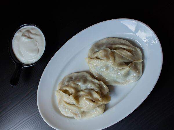 Хачапури и хинкали - Манты с говядиной замороженные