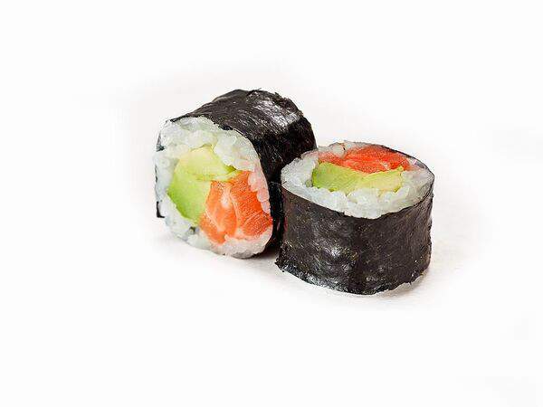 Сушисторис - Ролл с лососем и авокадо