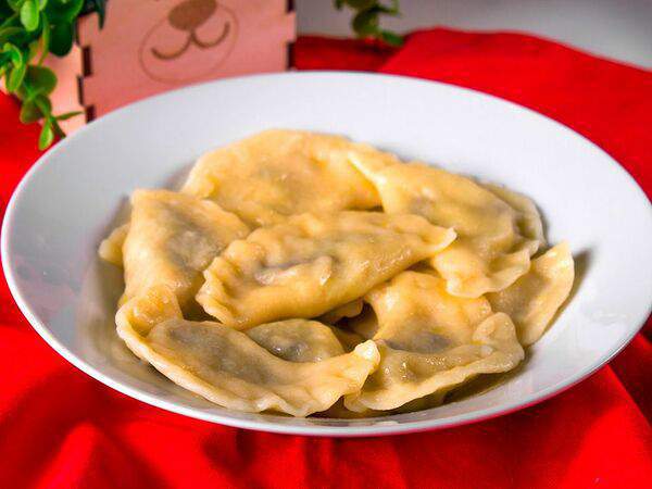 Вкусноблин - Вареники с картофелем и грибами