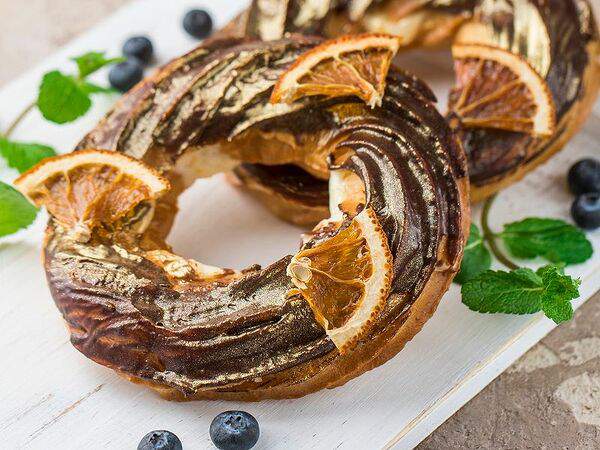 Можно - Заварное кольцо с апельсиновым кремом