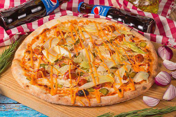 Луиджи - Пицца Чизбургер большая