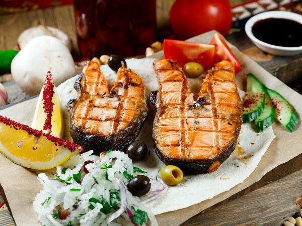 Мангал & гриль - Шашлык из форели