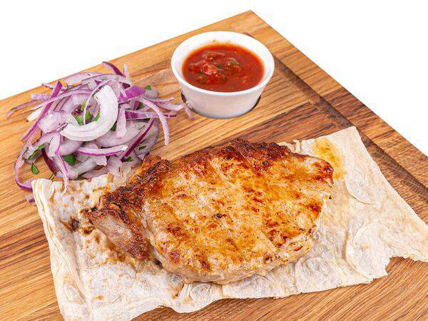 Укушука - Стейк из свинины на мангале