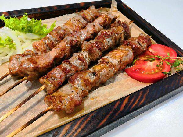 Тандыр - Шашлык из шейки свинины