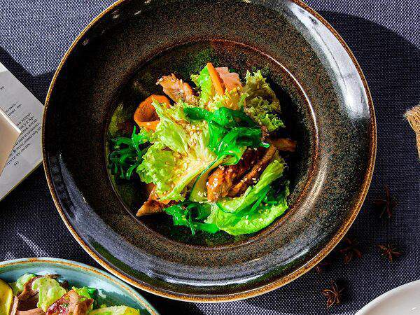 Библиотека №1 - Угорь с овощным миксом