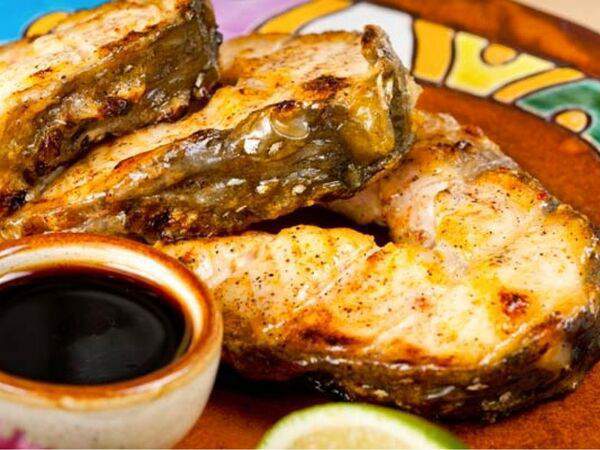 Мангал & гриль - Шашлык из осетрины