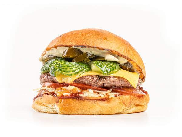 TESLA BURGER - Бургер Огонь куриный