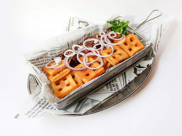 Кафе Ландау - Рёсти с говядиной в соусе