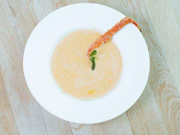 Crab and caviar - Суп Крабовый биск