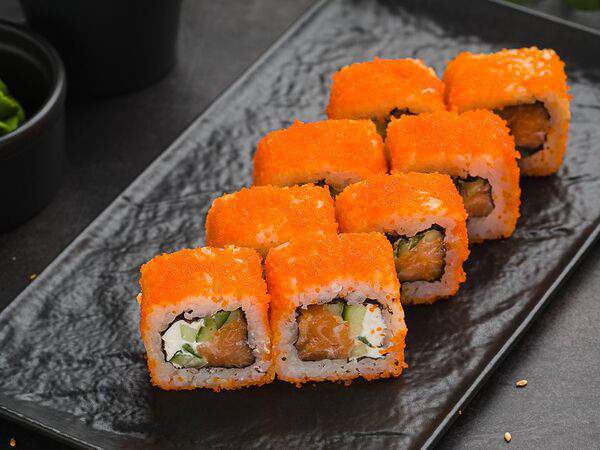 Рыба закусывала - Ролл Калифорния с лососем