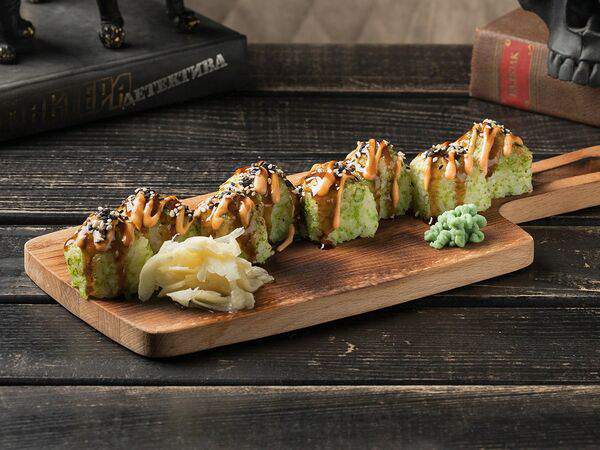 Tangiers lounge - Ролл запеченный с муссом из тунца