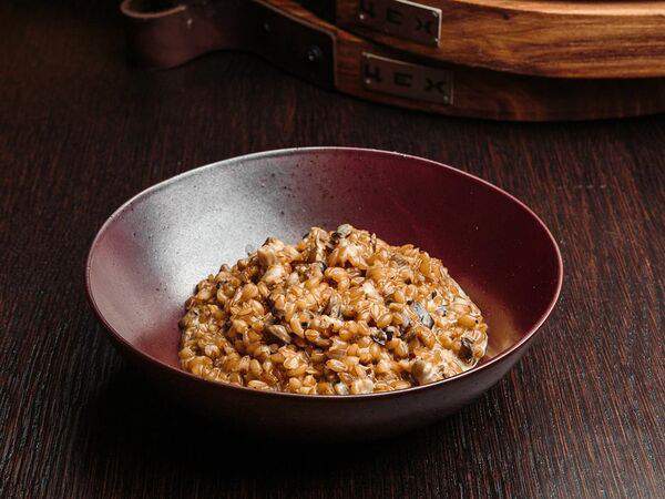 Цех - Полба с грибами в сливочном соусе