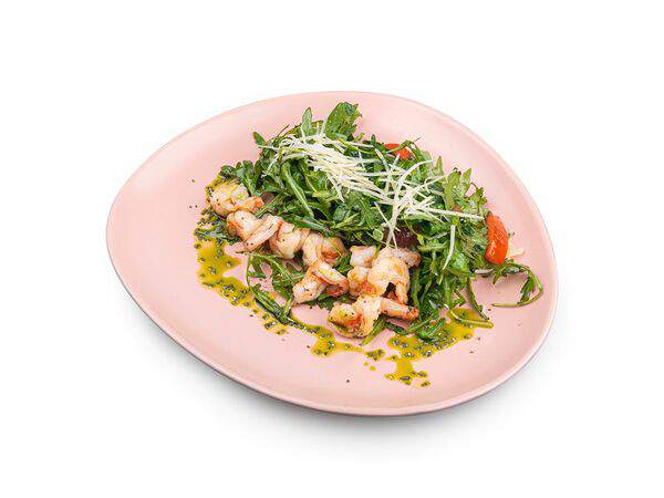 Суши фикс - Салат Руккола с креветками