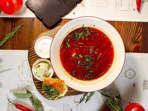 Мельница - Борщ Украинский с пампушками