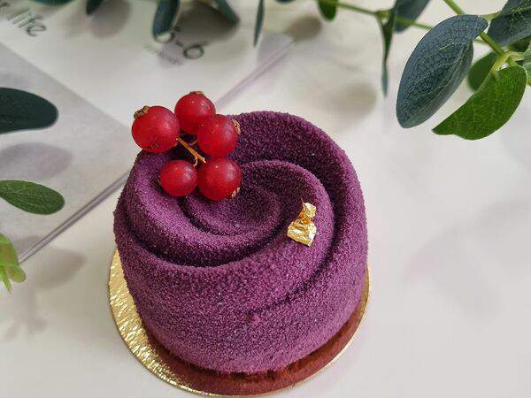 Тили тесто - Мусс из чёрной смородины с шоколадом