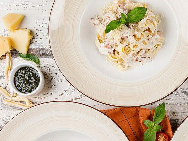 Роял пицца - Тальятелли Прошутто Фунги