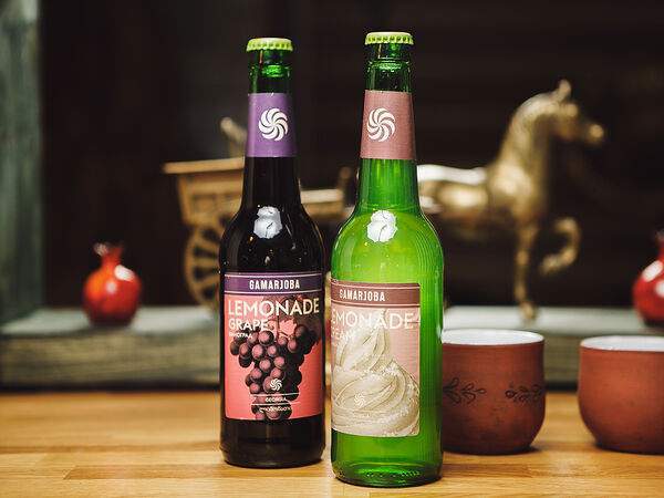 Нино и котэ - Грузинский лимонад Гамарджоба